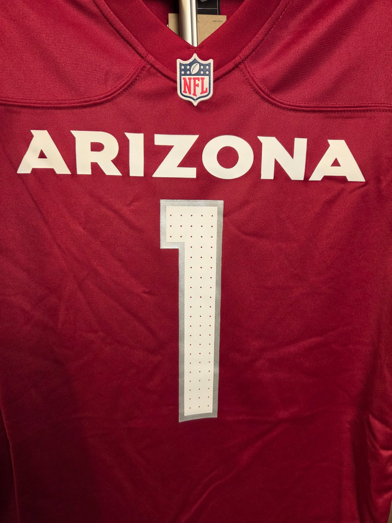 Nike Arizona Cardinals Kyler Murray NFL Football Jersey Mens Large Red - Image 2