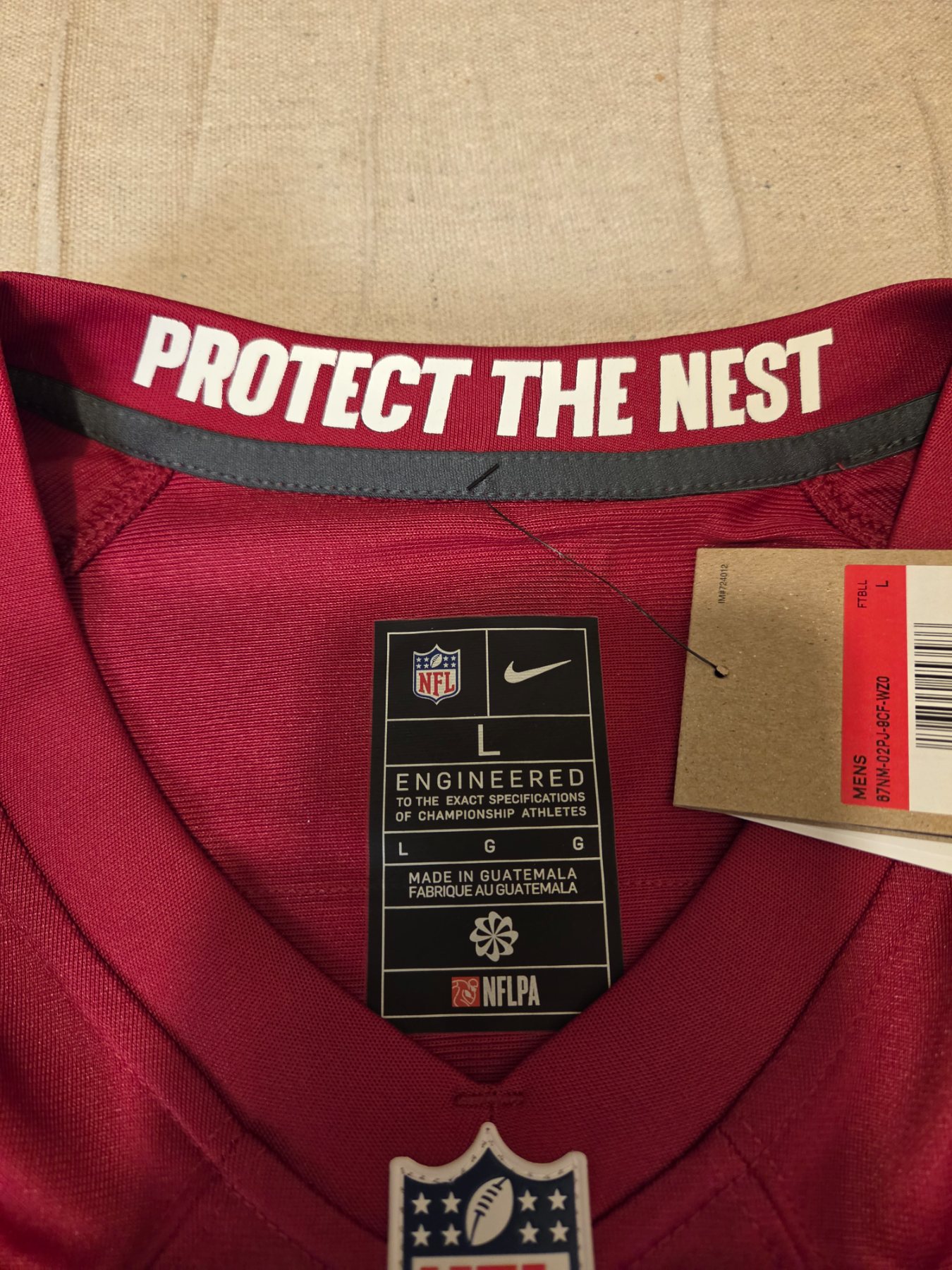 Nike Arizona Cardinals Kyler Murray NFL Football Jersey Mens Large Red - Image 5