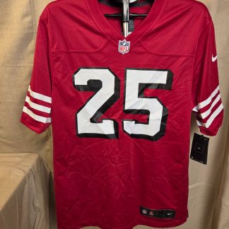 Nike NFL On Field Elijah Mitchell #25 Jersey Mens Medium Red