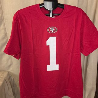 Nike San Francisco 49ers Deebo Samuel Sr #1 T-Shirt Men XL Red NFL
