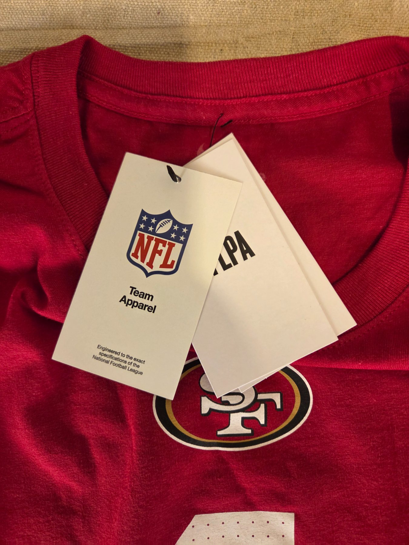 Nike San Francisco 49ers Deebo Samuel Sr #1 T-Shirt Men XL Red NFL - Image 6