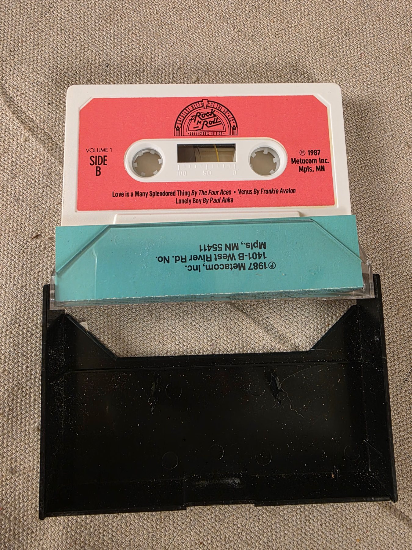 Greatest Hits of the 50s & 60s Rock N Roll Collector's Edition Volume 1 Cassette - Image 3
