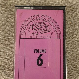 Greatest Hits of the 50s & 60s Rock N Roll Volume 6 Cassette Tape 1987