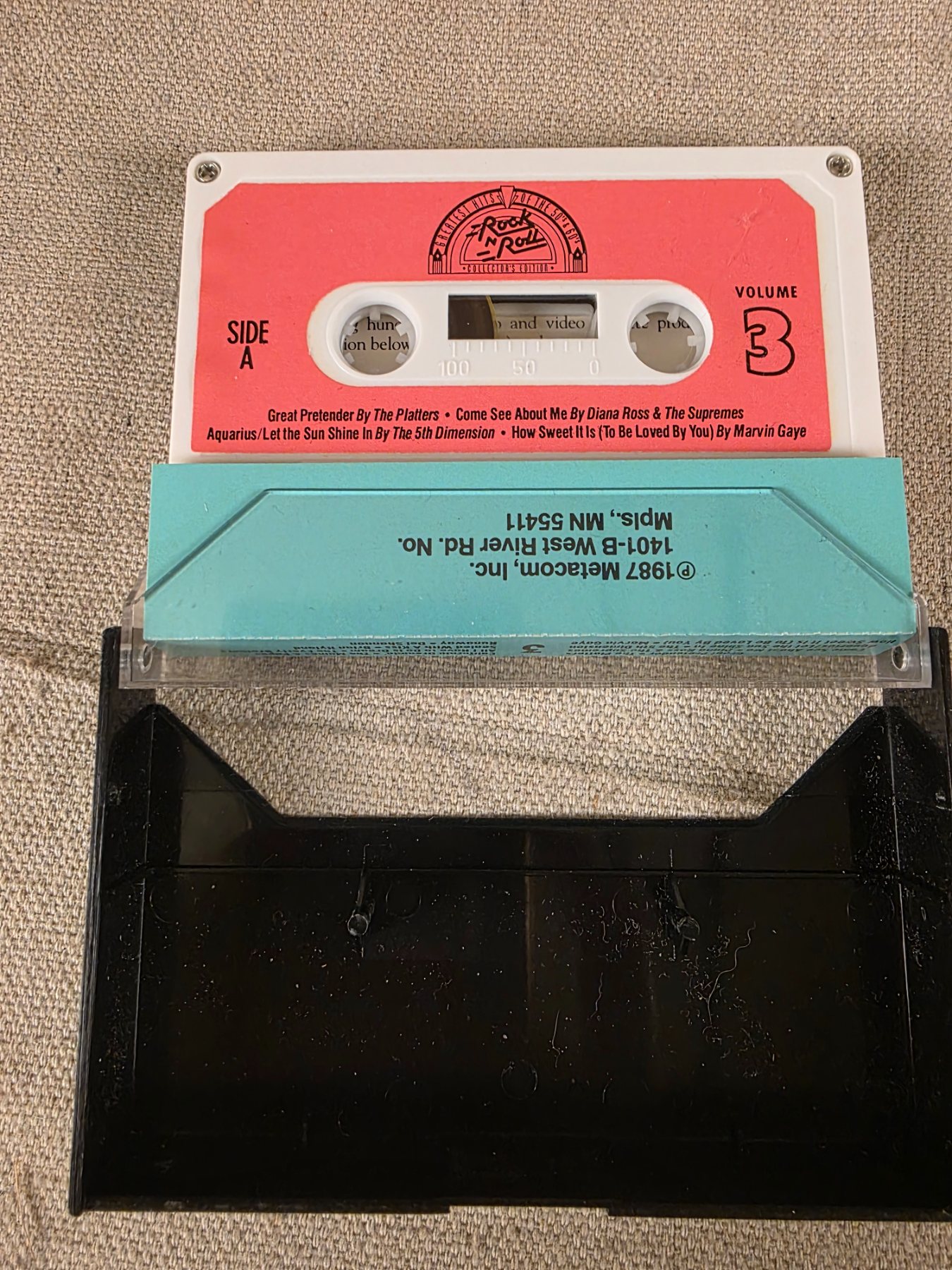 Greatest Hits of the 50s & 60s Rock N Roll Collector's Edition Volume 3 Cassette - Image 2