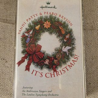 Sandi Patty & Peabo Bryson It's Christmas! Cassette Tape 1996 Hallmark