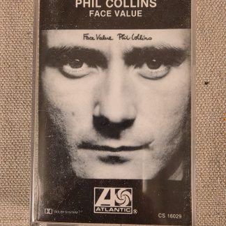 Phil Collins Face Value Cassette Tape 1981 Atlantic Vintage