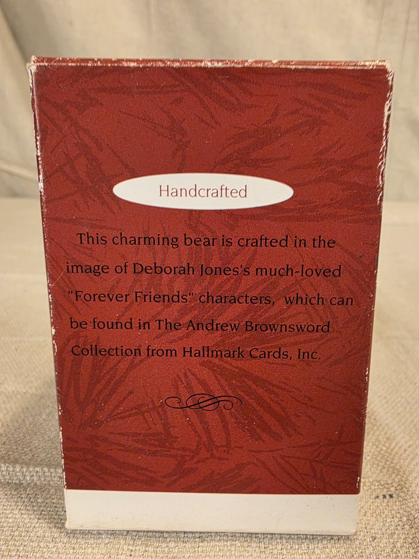 Hallmark Keepsake Forever Friends Bear Christmas Ornament Vintage - Image 2