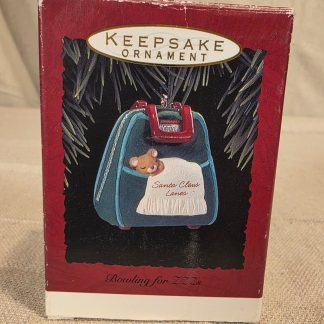 Hallmark Keepsake Ornament 1993 Bowling for ZZZs Mouse Christmas Ornament