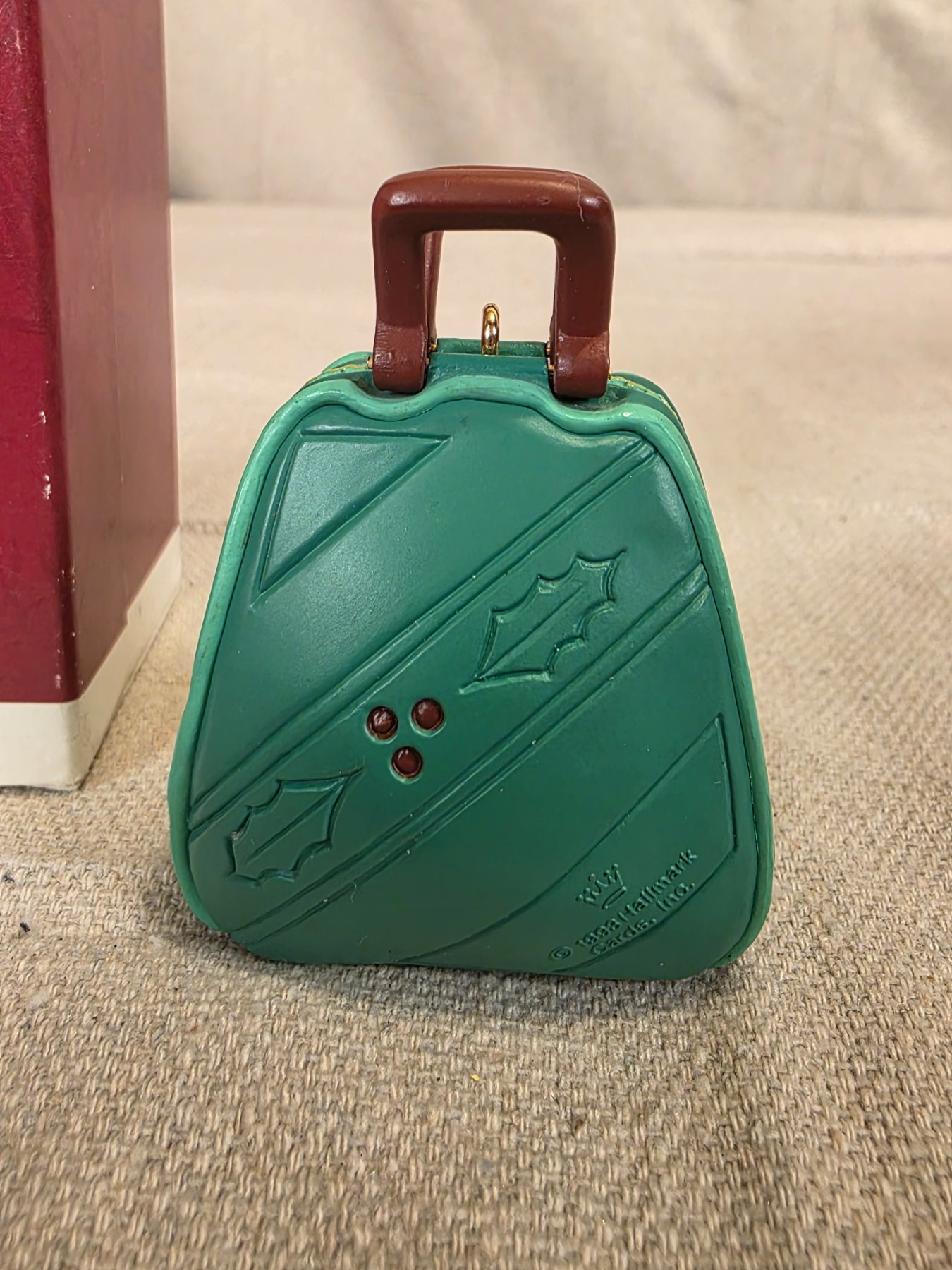 Hallmark Keepsake Ornament 1993 Bowling for ZZZs Mouse Christmas Ornament - Image 3