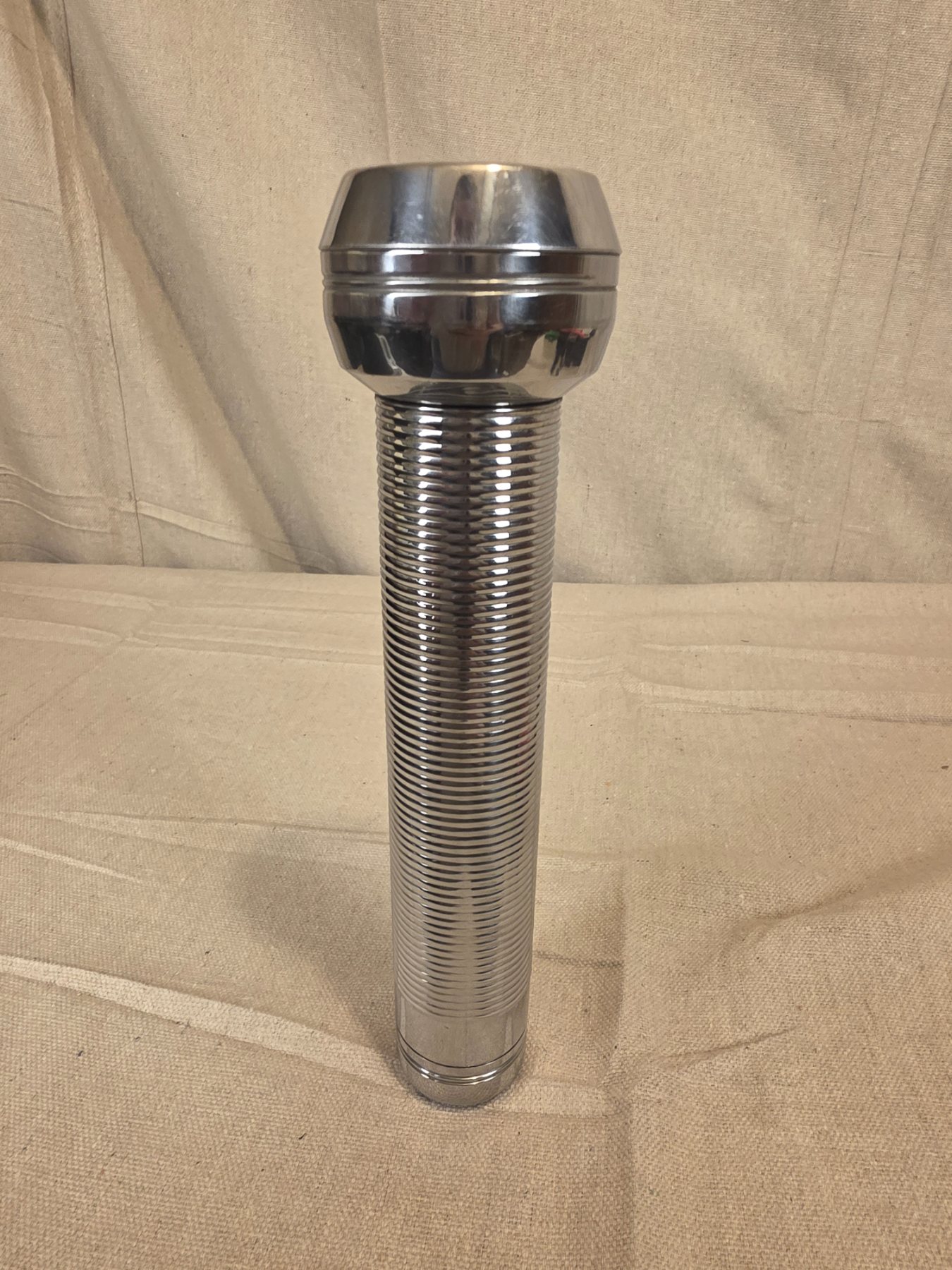 Vintage Ray-O-Vac Stainless Steel Sportsman Flashlight - Image 5