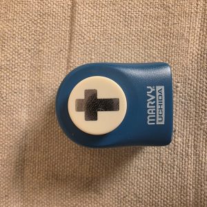 Marvy Uchida Cross Paper Punch Craft Scrapbooking