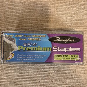 Swingline S.F. 4 Premium Staples 5000 Count 210 Per Strip