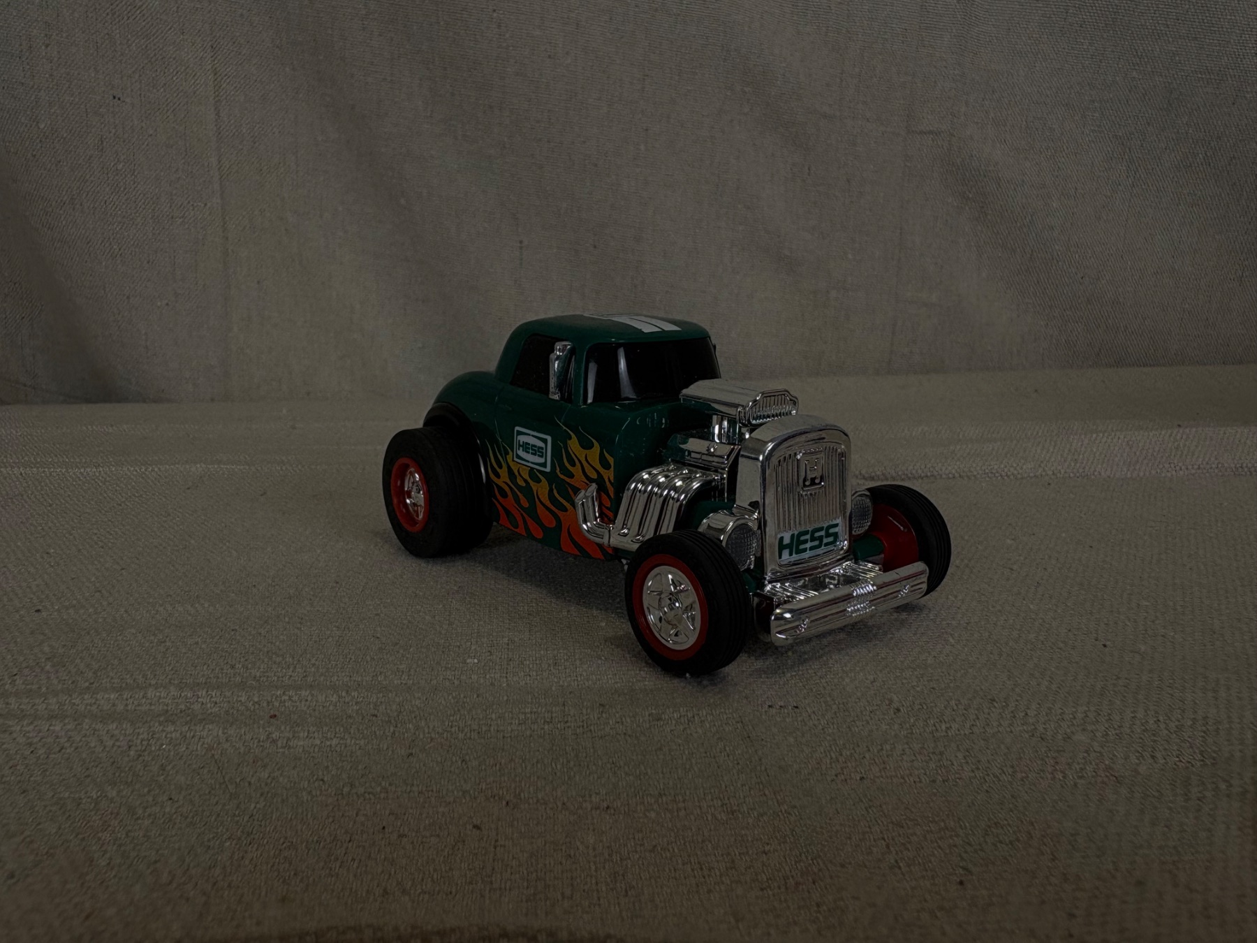 Hess 2022 Green Hot Rod Toy Car Collectible Pullback Racer