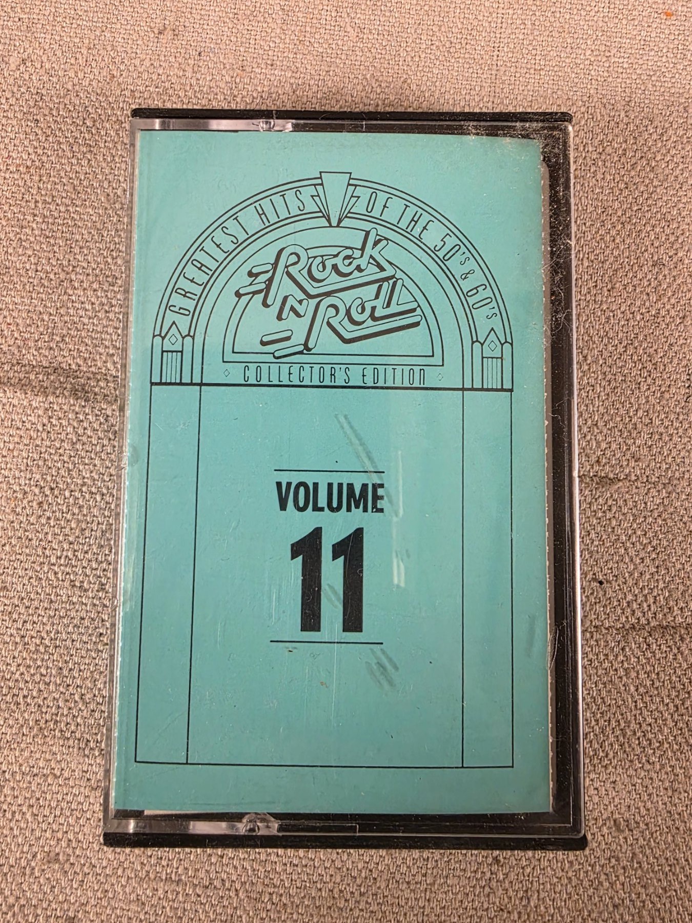 Greatest Hits of the 50's & 60's Rock N Roll Volume 11 Cassette Tape