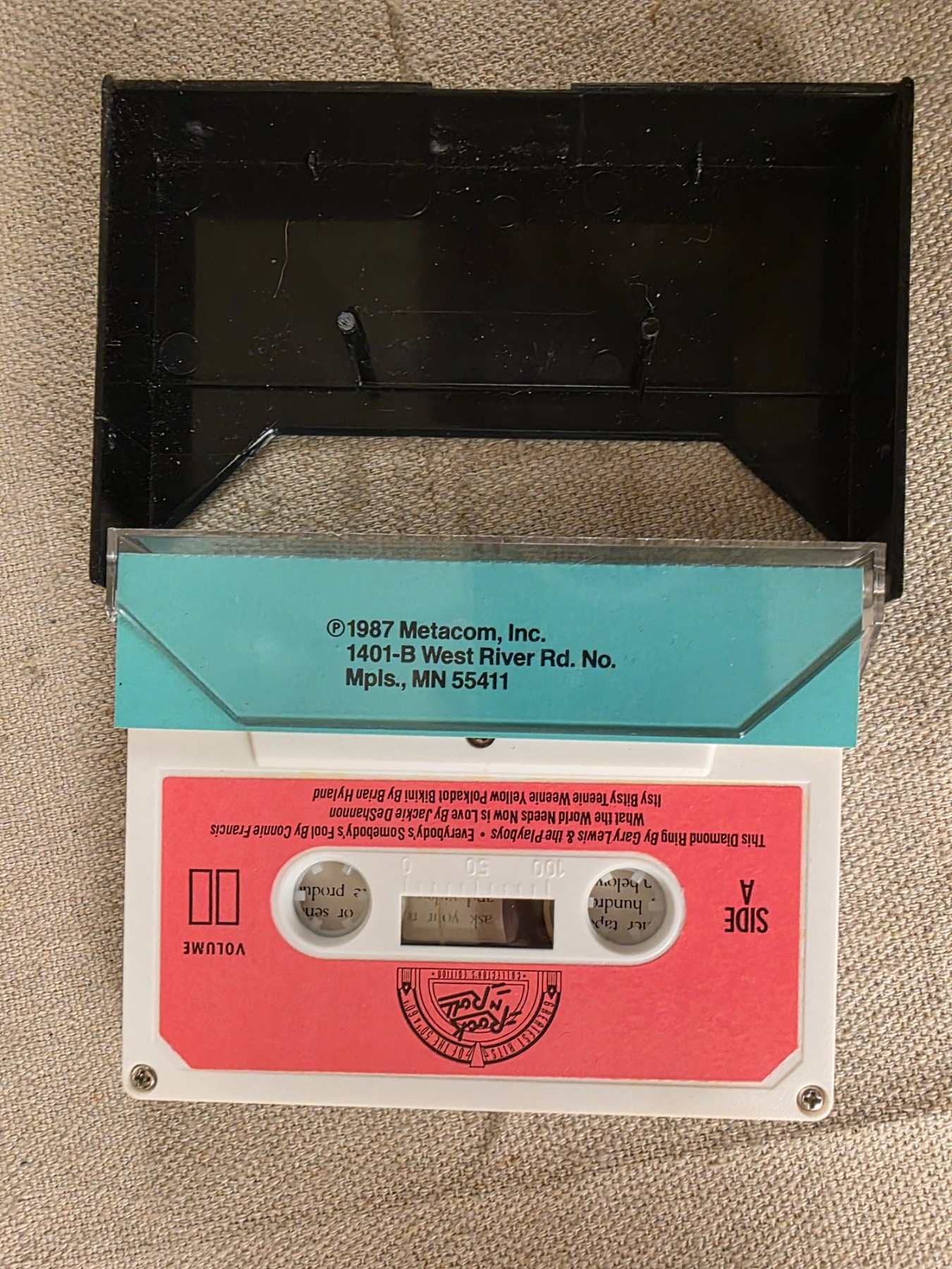 Greatest Hits of the 50's & 60's Rock N Roll Volume 11 Cassette Tape - Image 2