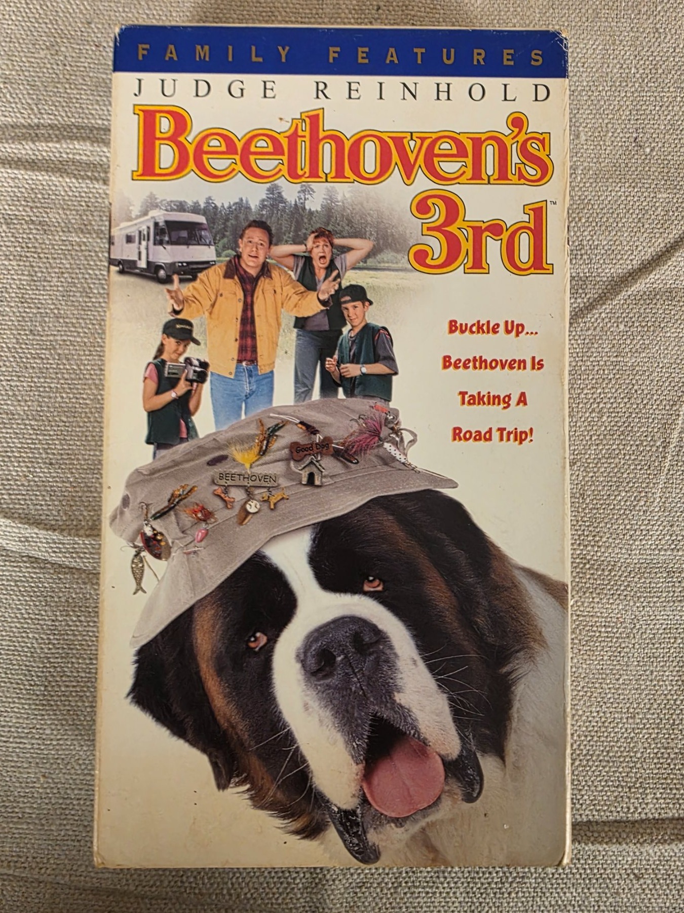 Beethoven's 3rd VHS Tape Judge Reinhold Family Feature 2000