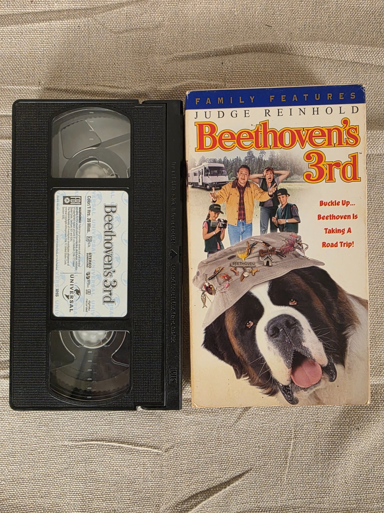 Beethoven's 3rd VHS Tape Judge Reinhold Family Feature 2000 - Image 3