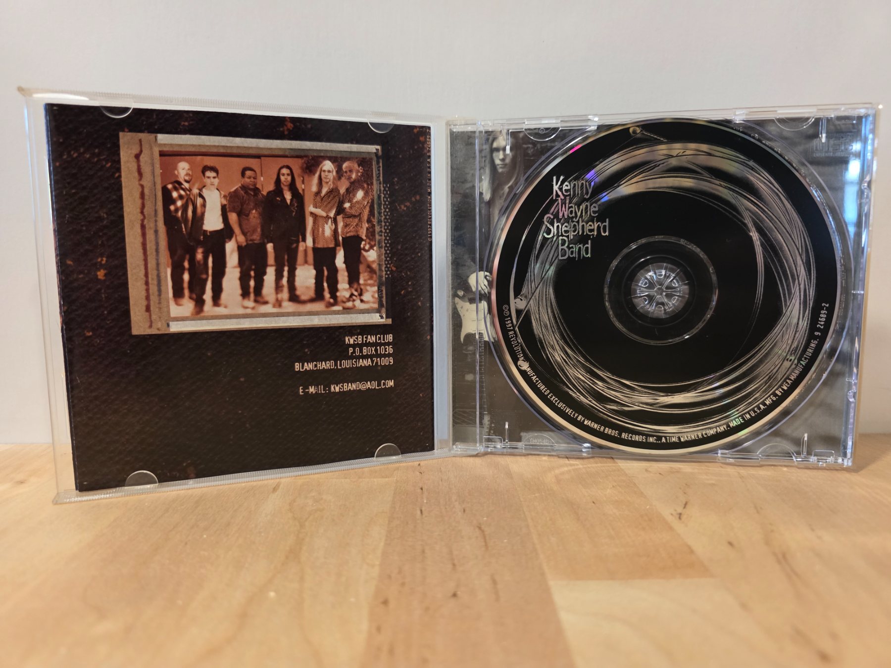 Kenny Wayne Shepherd Band Trouble Is... CD 1997 Rock Blues - Image 3
