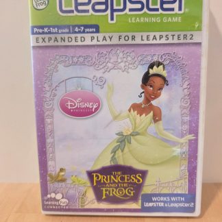 LeapFrog Leapster Learning Game The Princess and the Frog Pre-K 4-7
