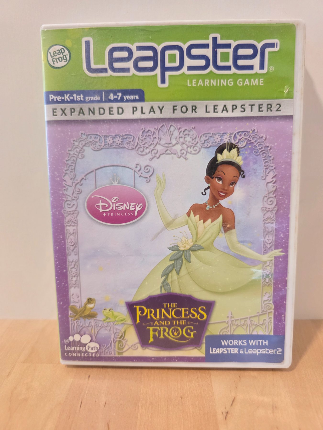 LeapFrog Leapster Learning Game The Princess and the Frog Pre-K 4-7
