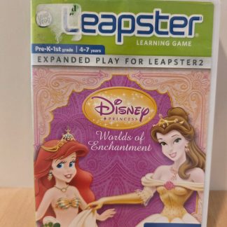 Leapster Learning Game Disney Princess Worlds of Enchantment Pre-K-1st
