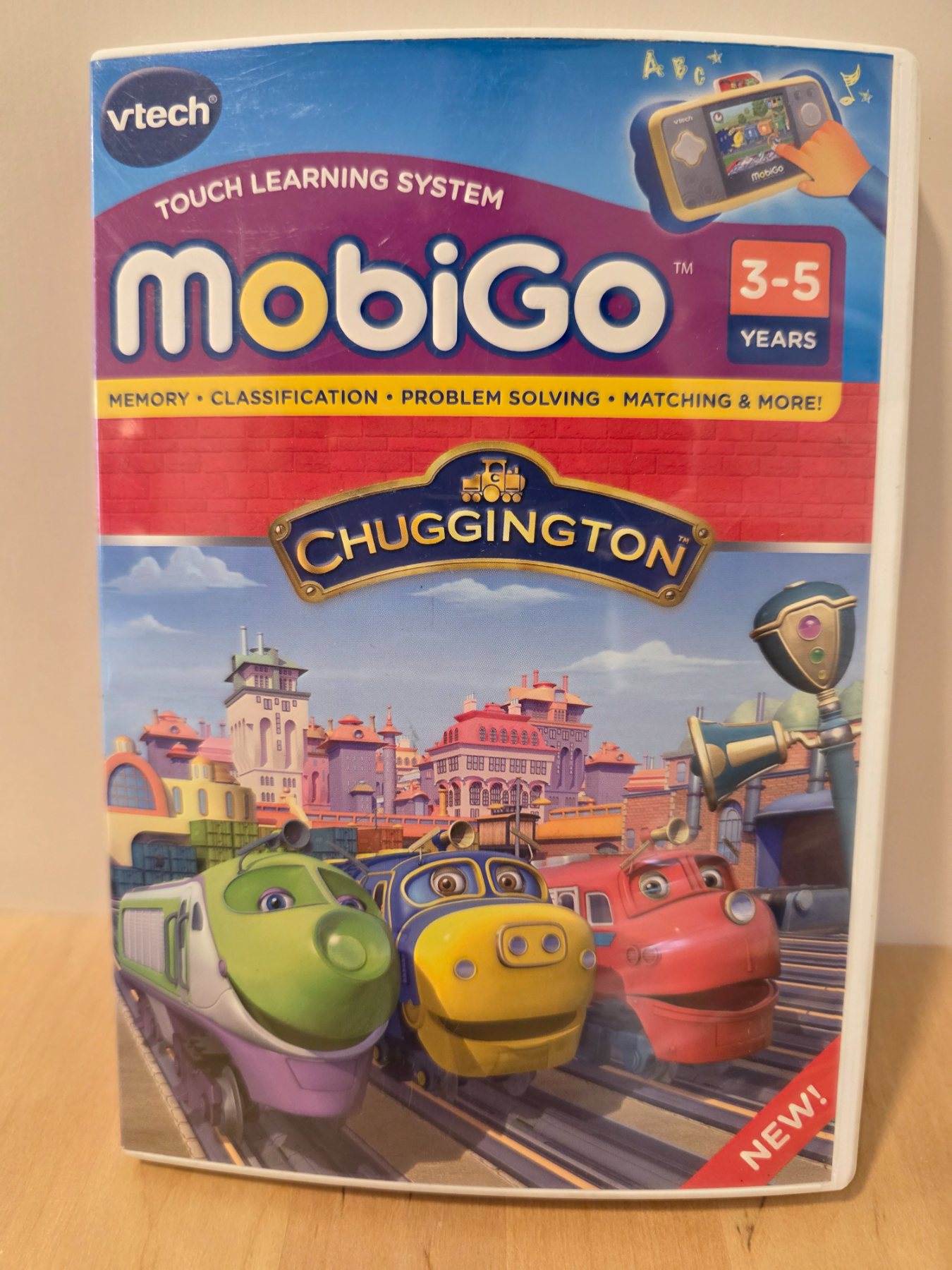 VTech MobiGo Chuggington Touch Learning System Game 3-5 Years