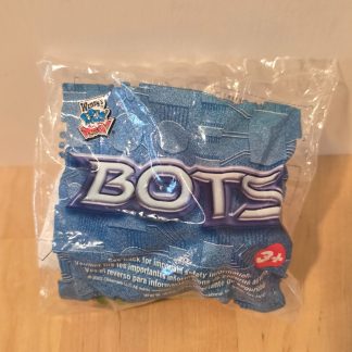 2002 Wendy's Kids Meal BOTS Green & Gray Robot Toy New