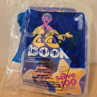 2001 McDonald's Happy Meal Animal Alley Darby Toy New