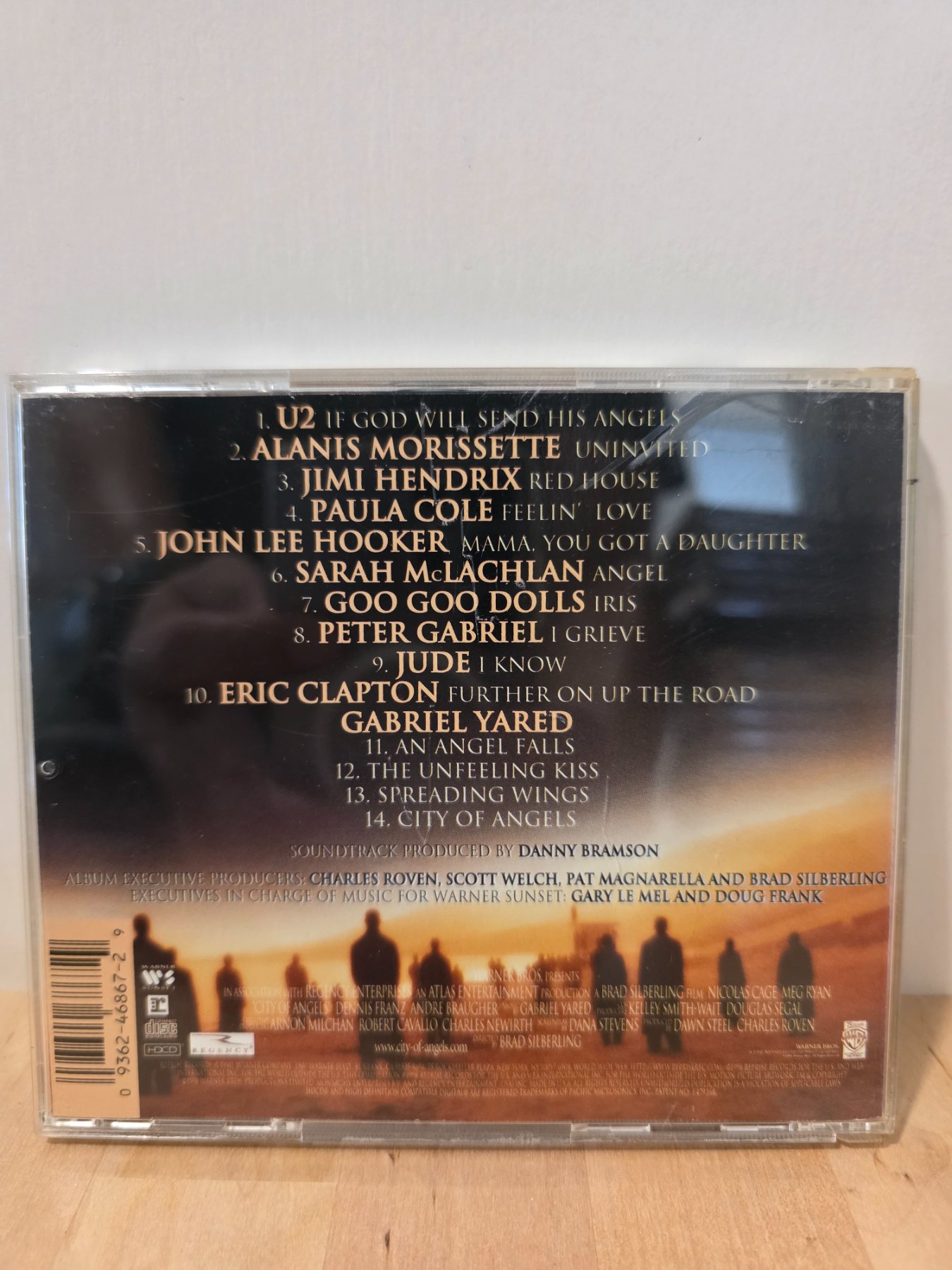 City Of Angels Music From The Motion Picture Soundtrack CD 1998 - Image 2