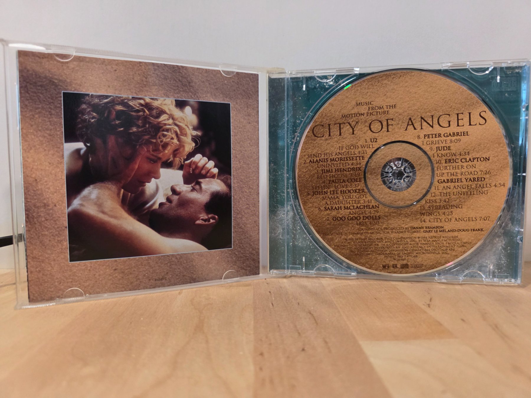City Of Angels Music From The Motion Picture Soundtrack CD 1998 - Image 3