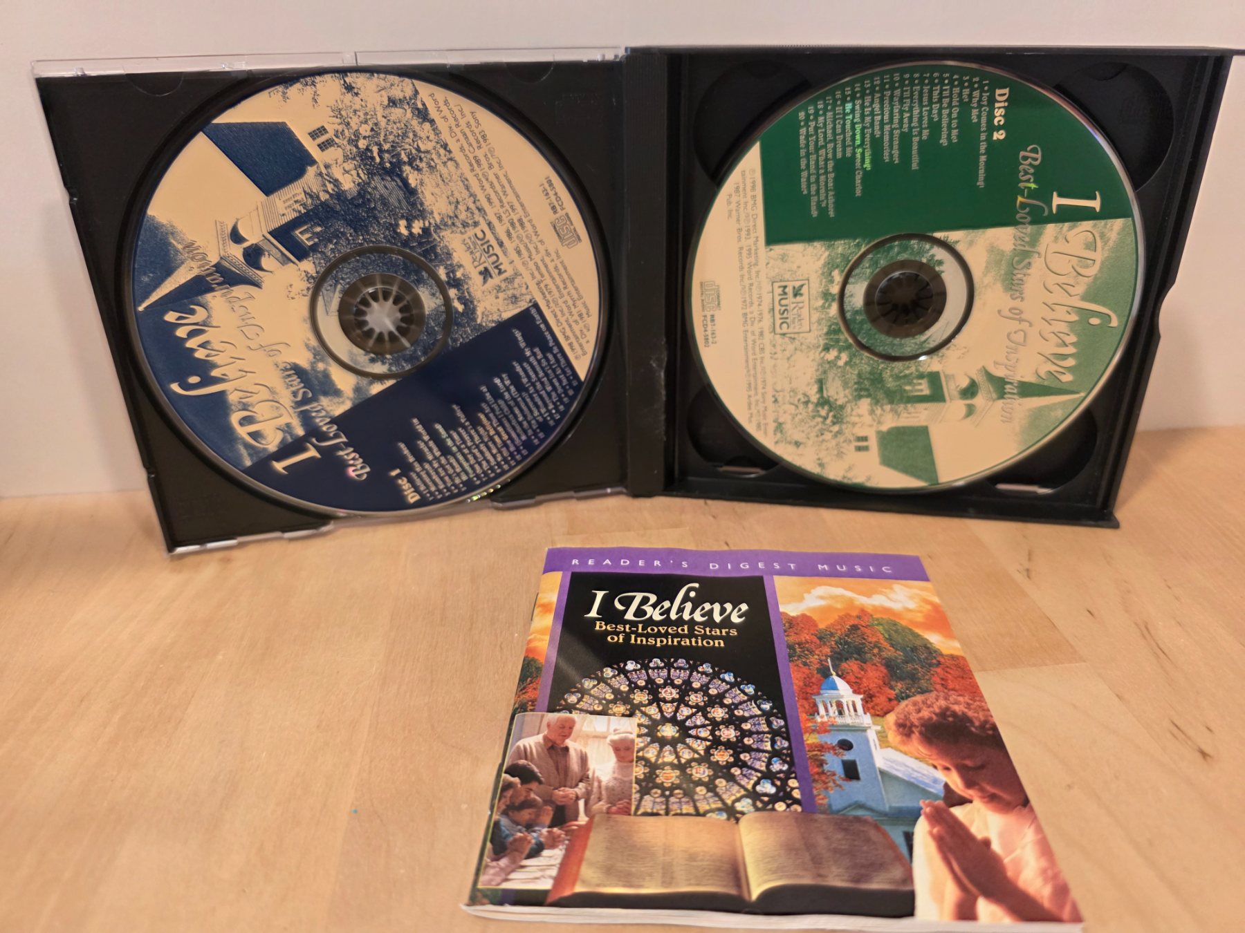 Reader's Digest Music I Believe Best-Loved Stars of Inspiration 4 CD Set - Image 3