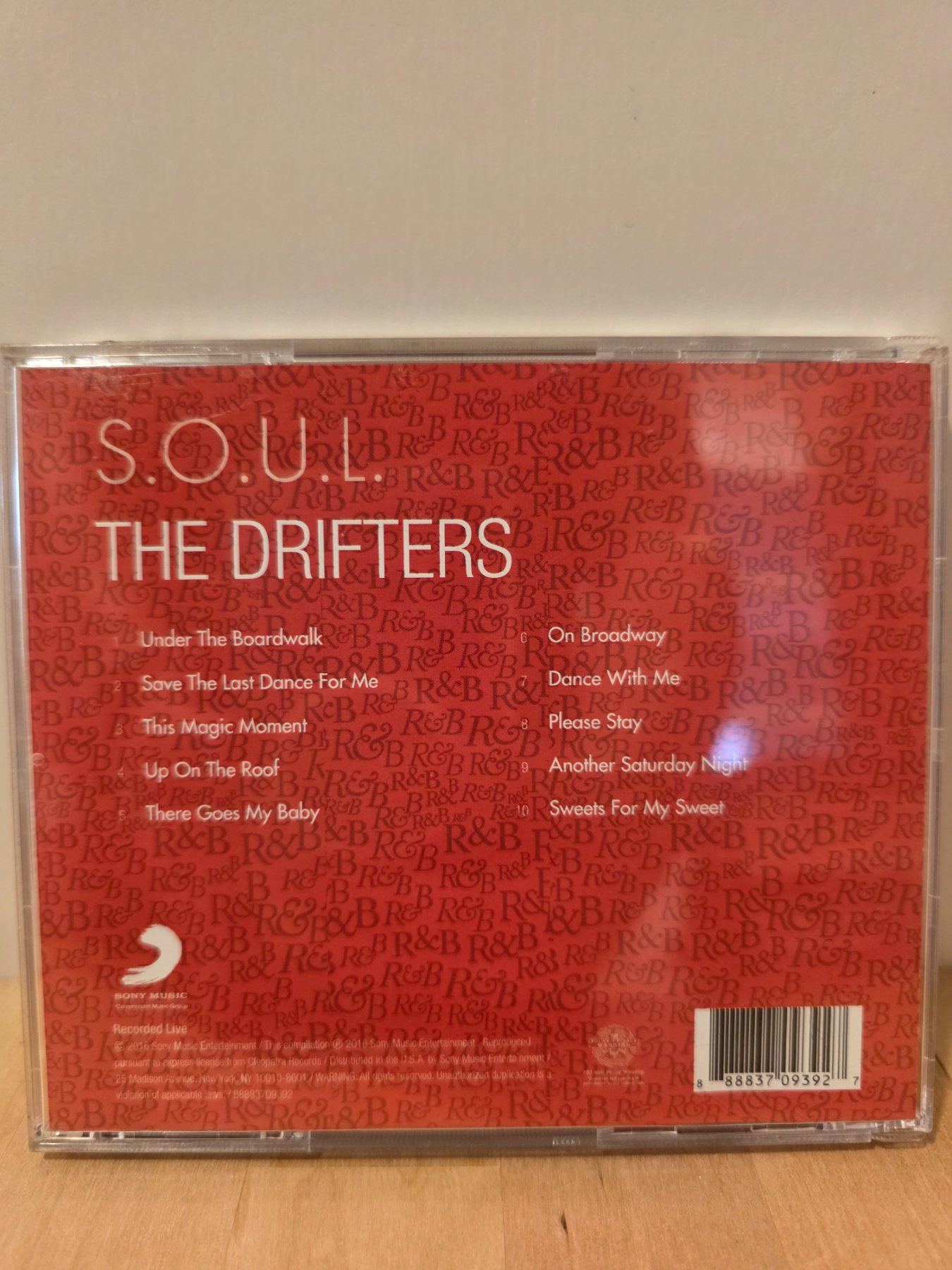 The Drifters S.O.U.L. CD 2016 R&B Soul Compilation - Image 2