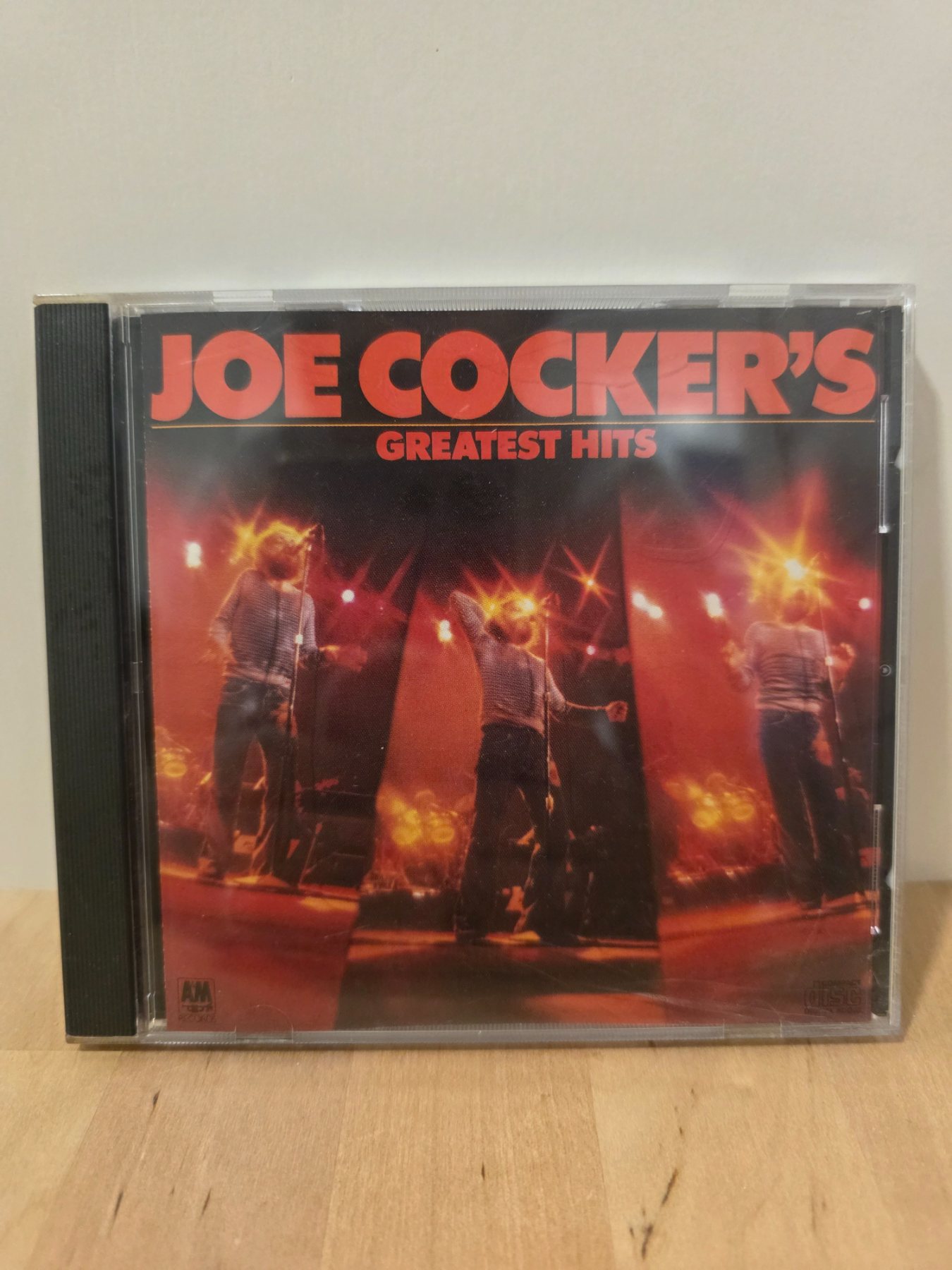 Joe Cocker's Greatest Hits CD 1987 A&M Records Rock Album