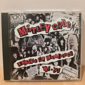 Motley Crue Decade of Decadence 1981-1991 CD Rock Metal Album