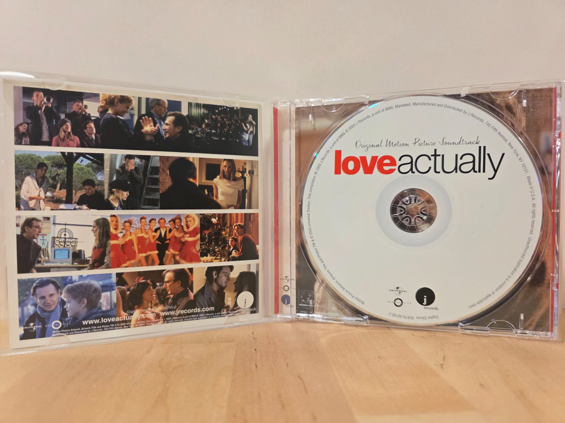 Love Actually Original Motion Picture Soundtrack CD Various Artists 2003 - Image 3