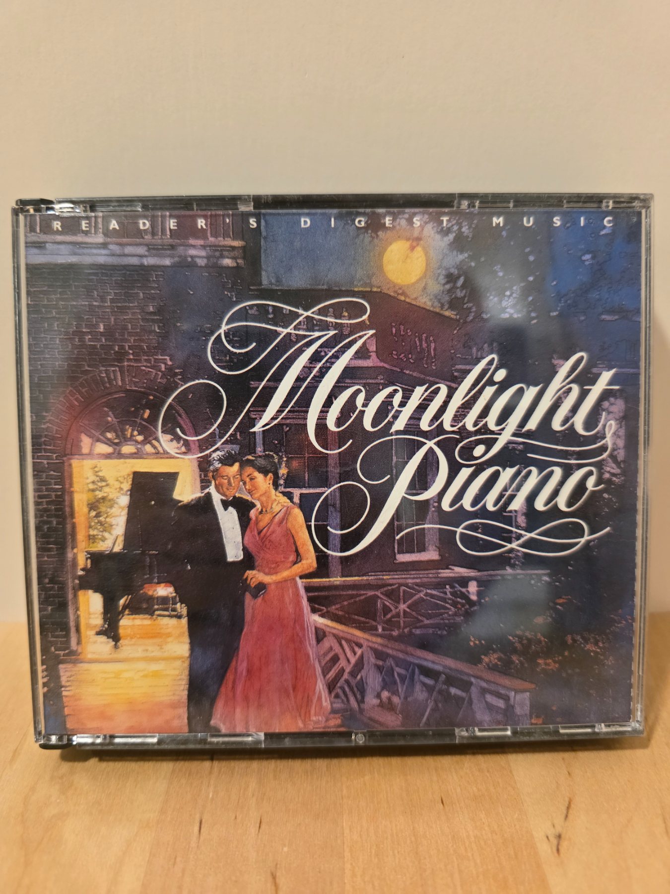 Reader's Digest Music Moonlight Piano 4 CD Set Easy Listening Instrumental