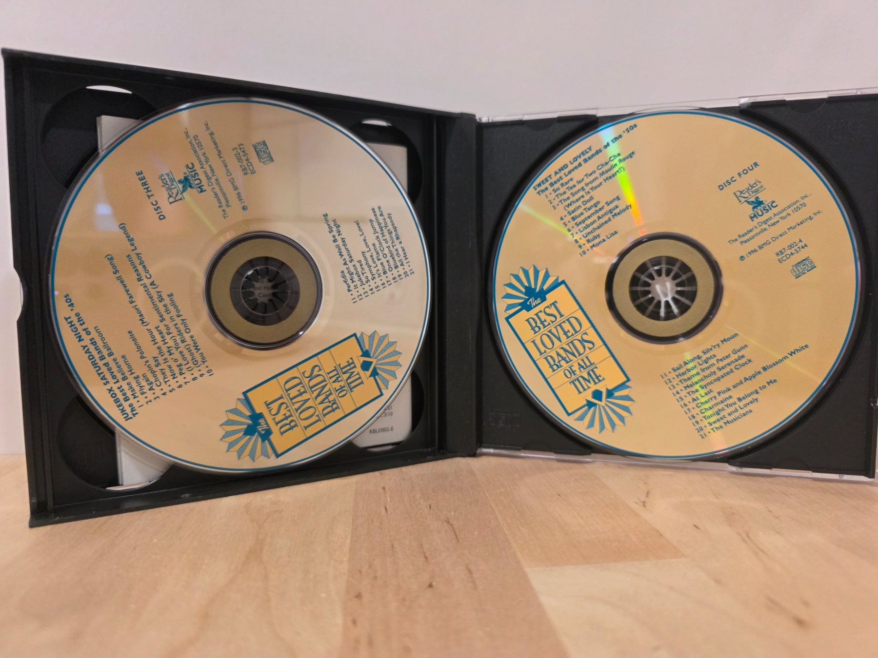 The Best Loved Bands of All Time 4 CD Set Reader's Digest Compilation - Image 4