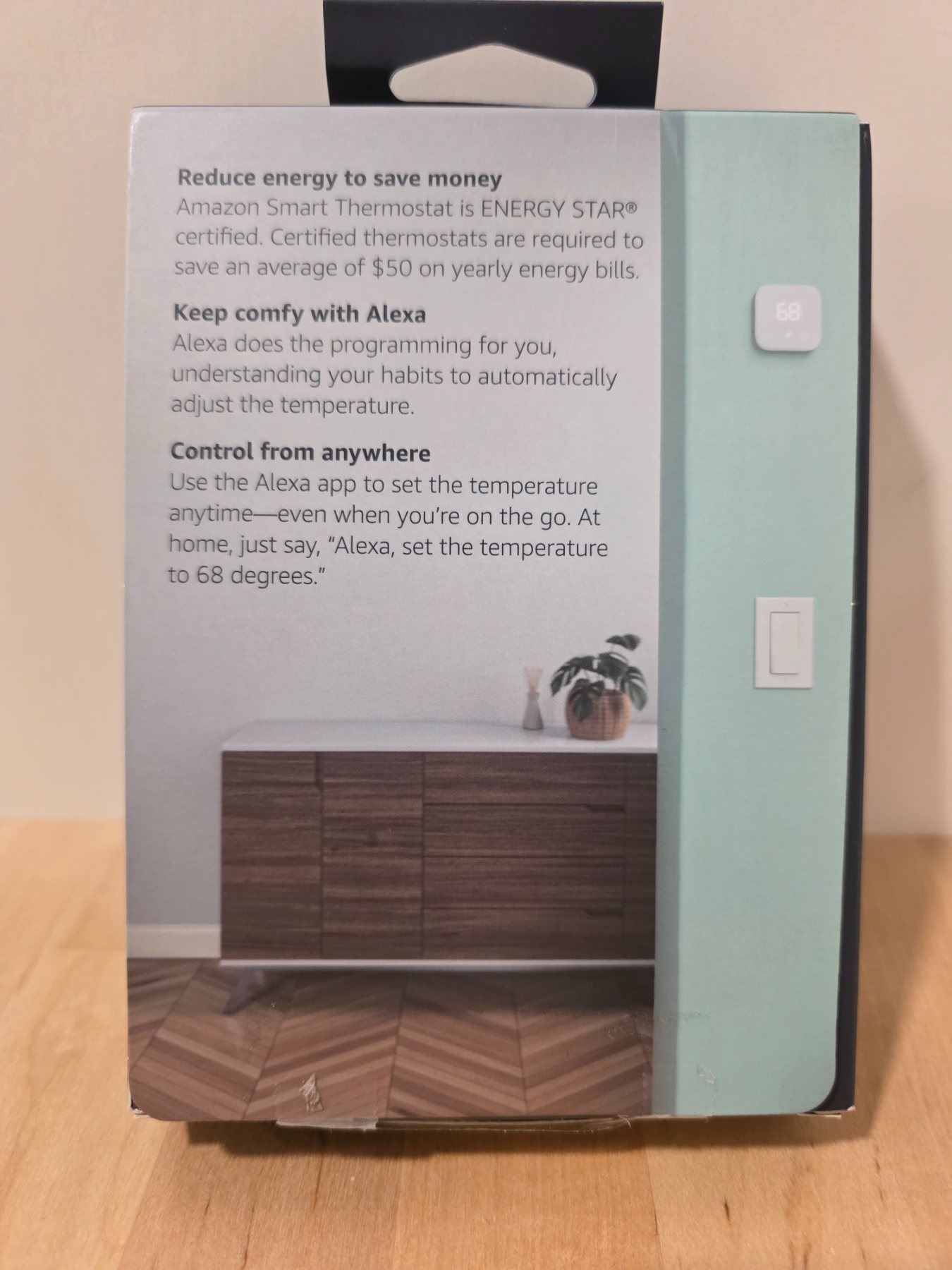 Amazon Smart Thermostat with Honeywell Home Technology Works with Alexa - Image 2