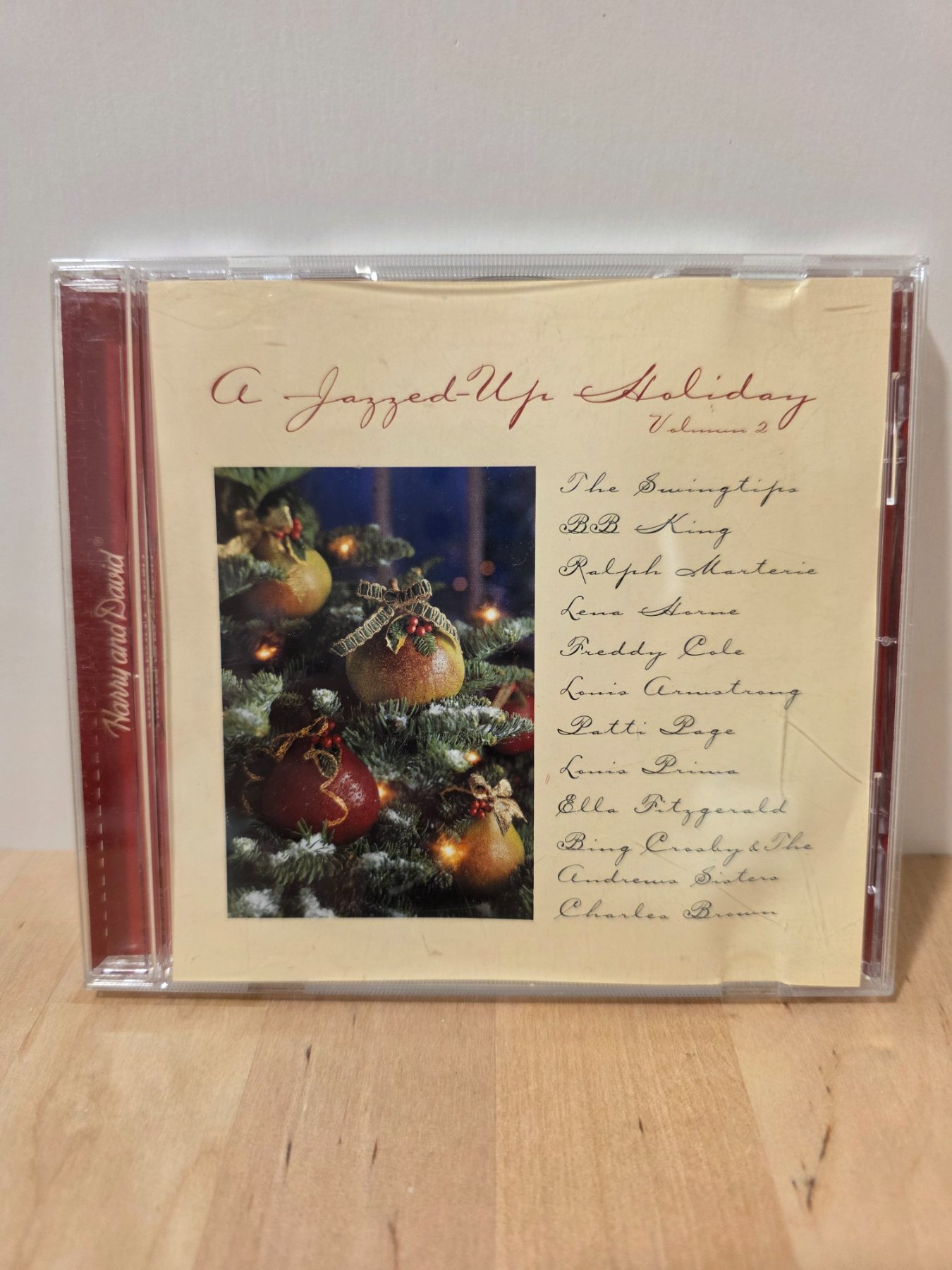 Harry and David A Jazzed-Up Holiday Volume 2 CD Christmas Music Compilation