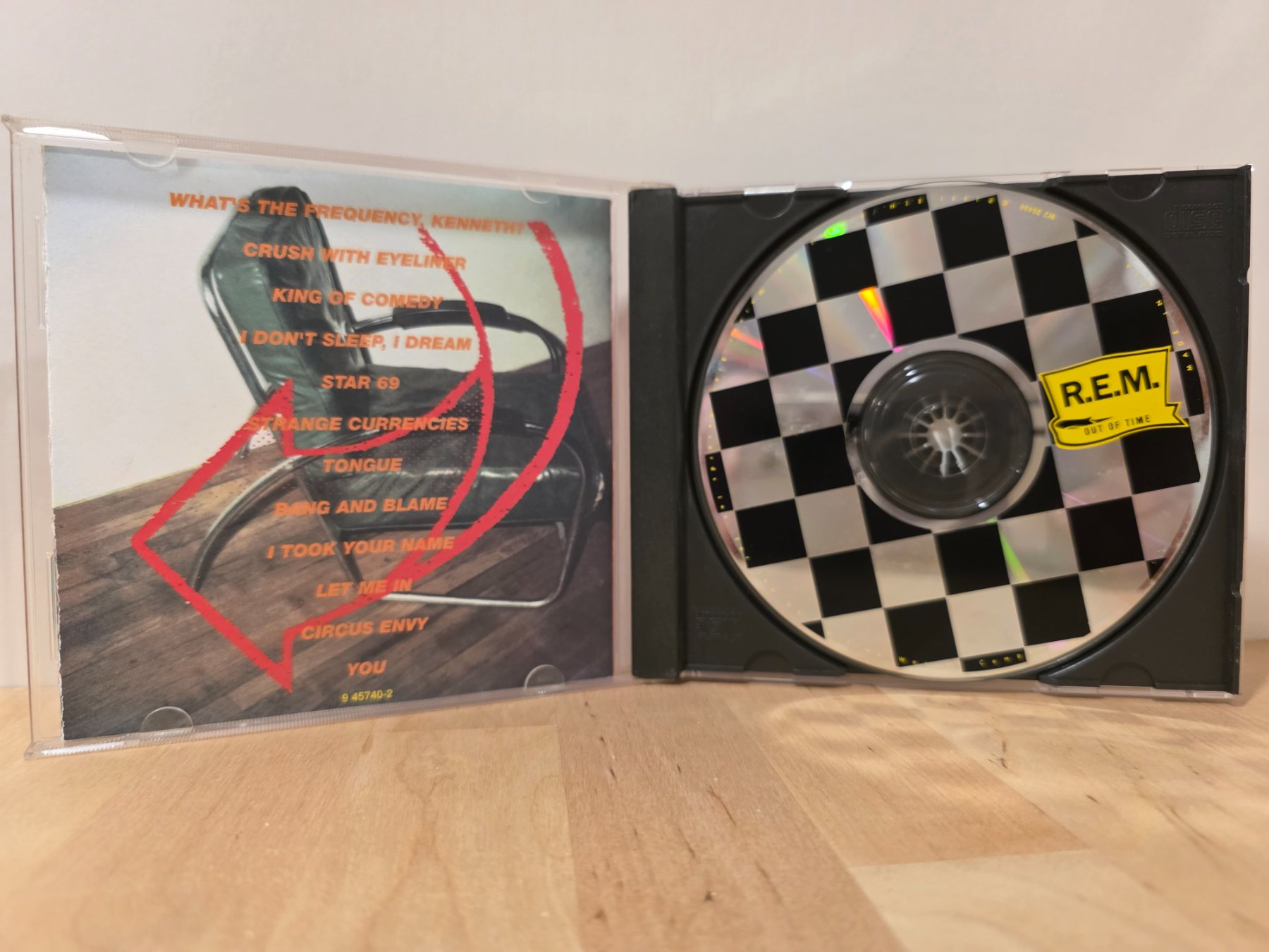 R.E.M. Monster CD 1994 Alternative Rock Album - Image 3