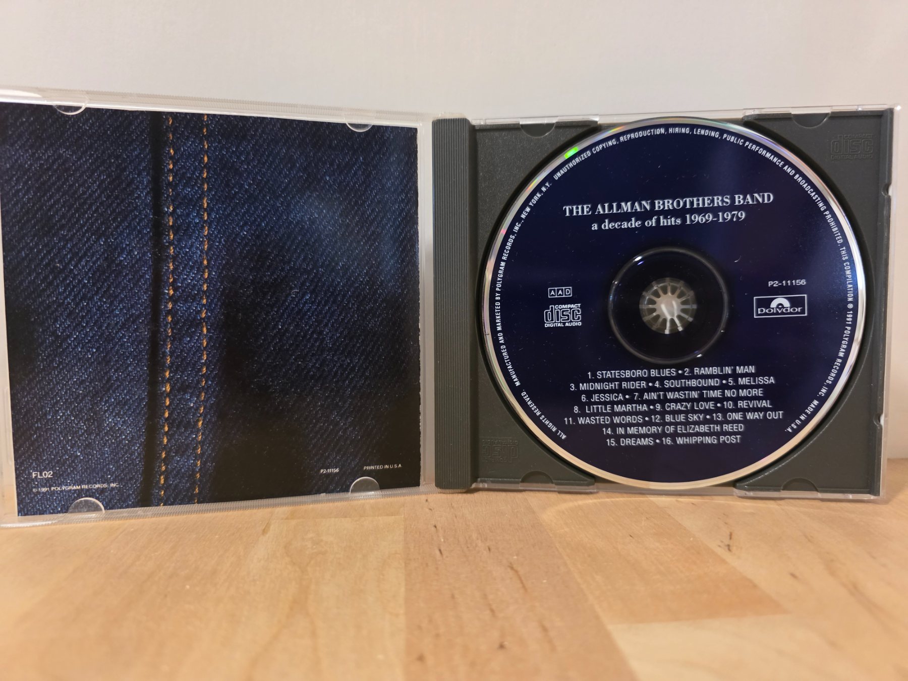 The Allman Brothers Band A Decade of Hits 1969-1979 CD - Image 3