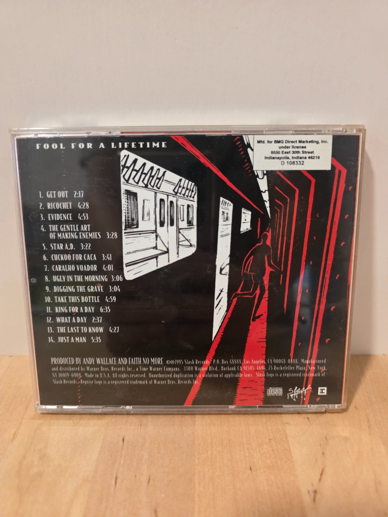 Faith No More King For A Day Fool For A Lifetime CD 1995 Rock - Image 2
