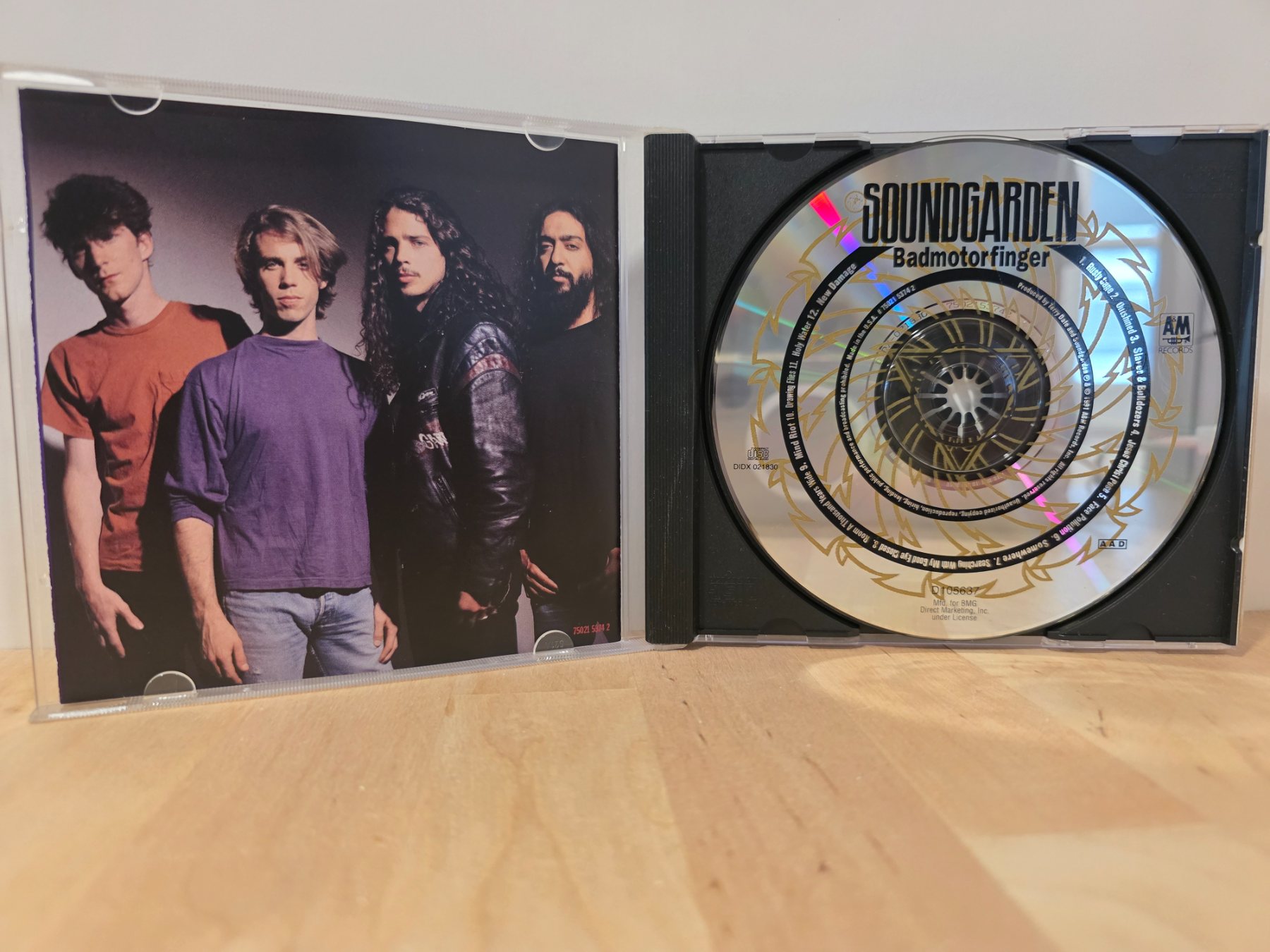 Soundgarden Badmotorfinger CD Album 1991 Grunge Rock Metal - Image 3