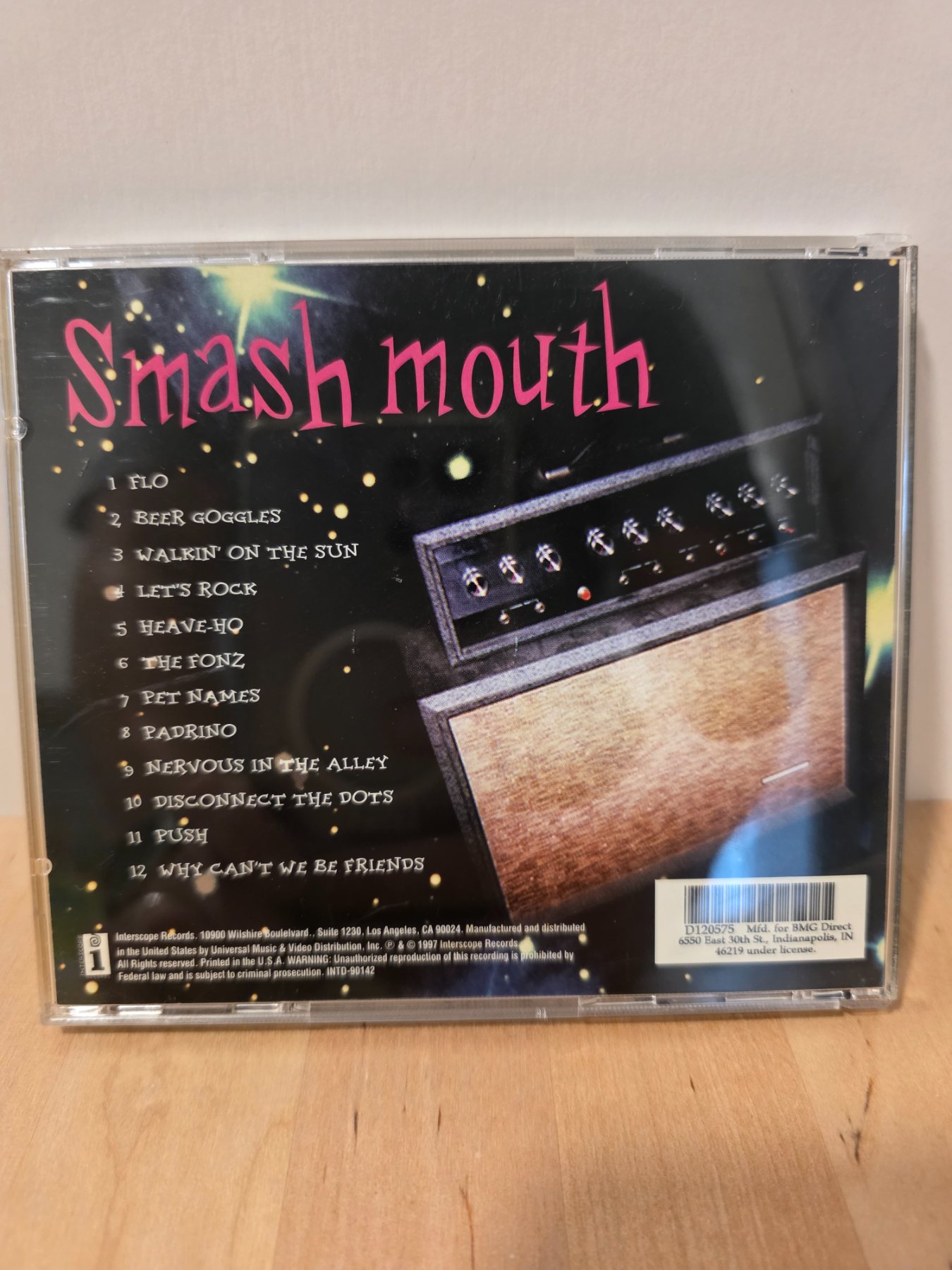 Smash Mouth Fush Yu Mang CD 1997 Rock Album Explicit Content - Image 2
