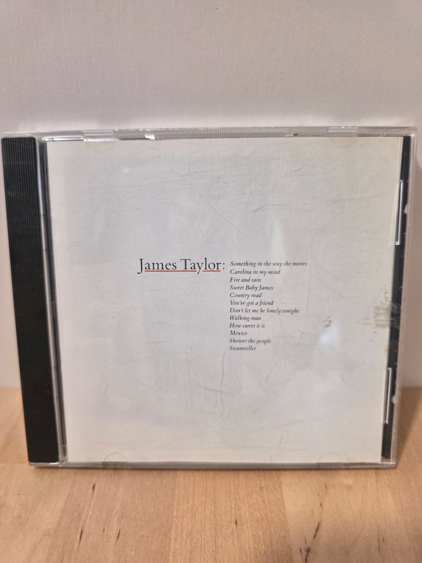 James Taylor's Greatest Hits CD Rock Soft Rock Music Album