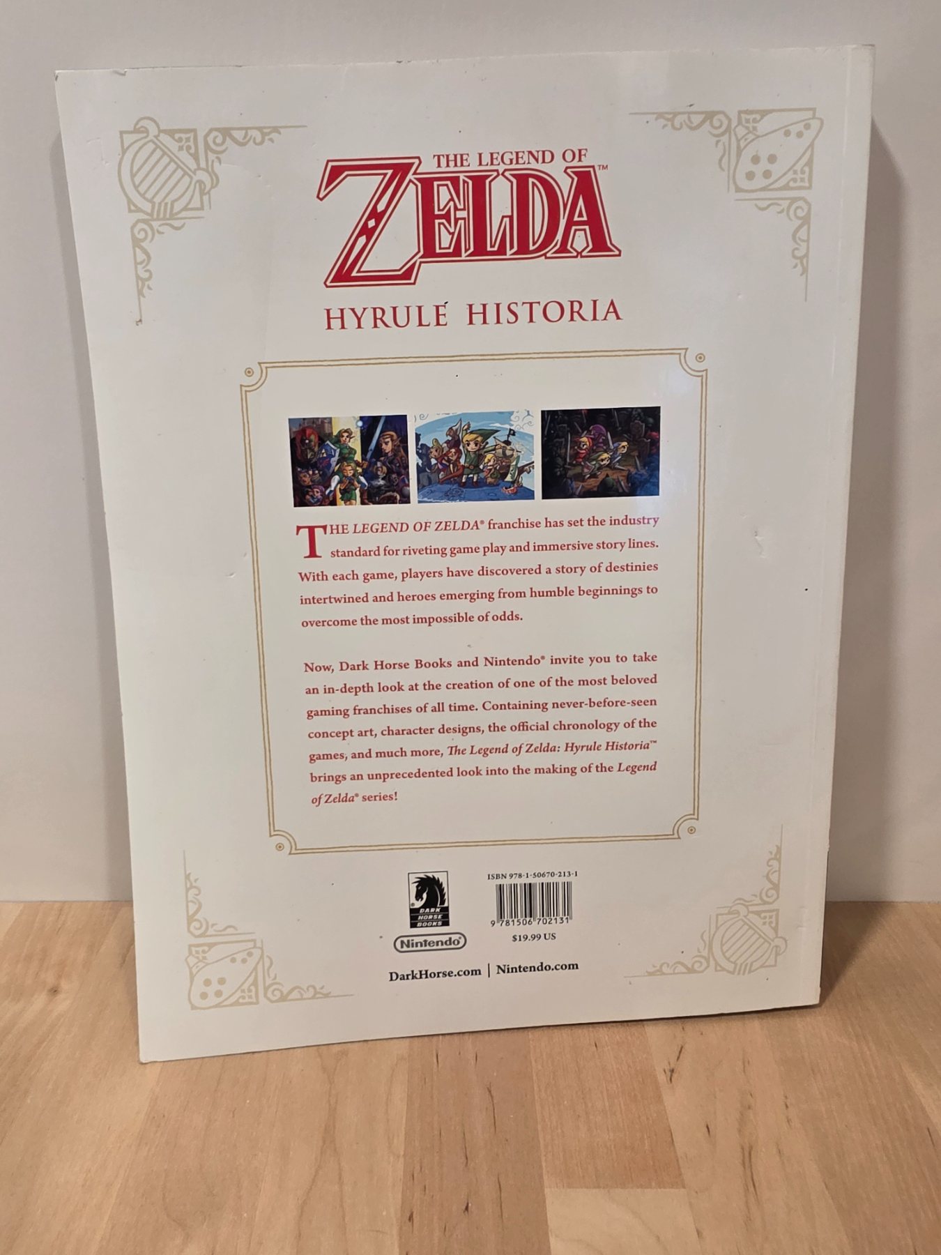 The Legend of Zelda Hyrule Historia Softcover Book by Dark Horse - Image 3