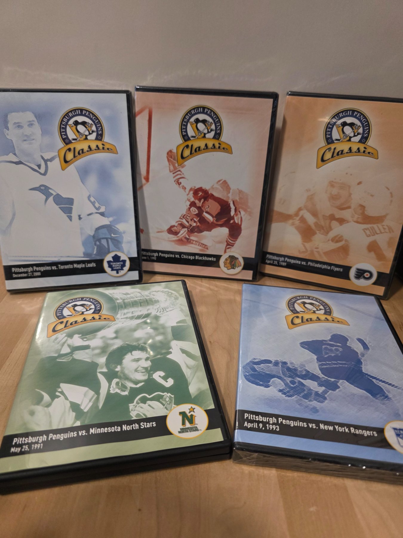 Pittsburgh Penguins Classic Five Disc Series NHL Hockey DVD Set - Image 3