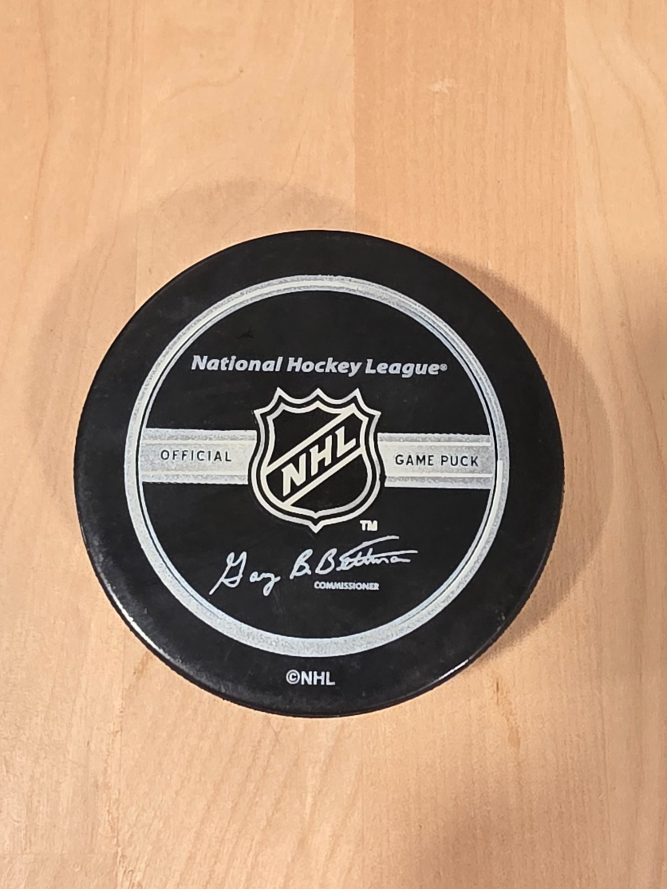Pittsburgh Penguins NHL Official Game Hockey Puck - Image 2