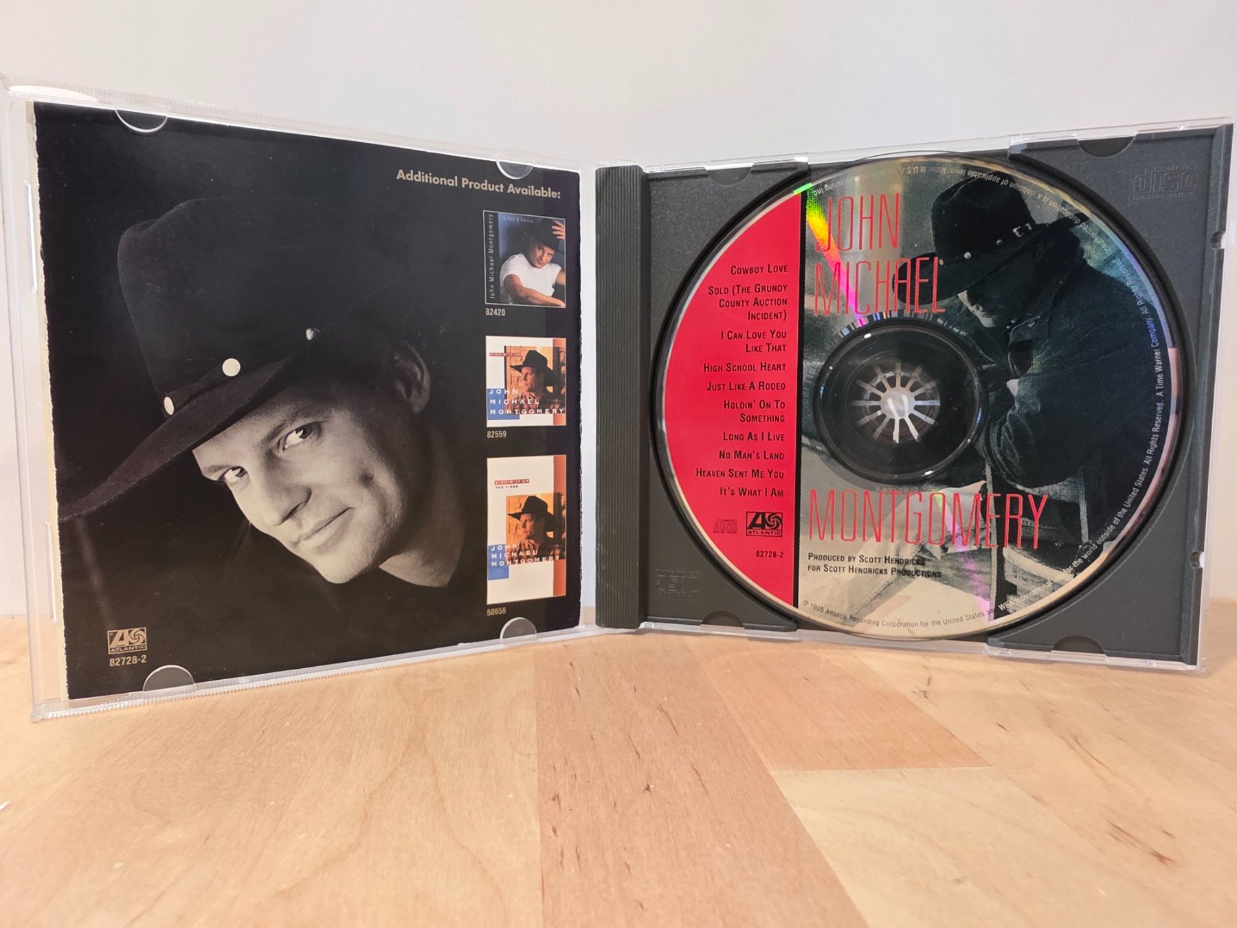 John Michael Montgomery CD Country Music Album 1995 - Image 3