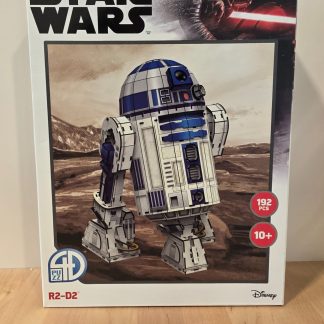 Star Wars R2-D2 4D Puzzle Model Kit 192 Pieces Cardstock Disney 10+